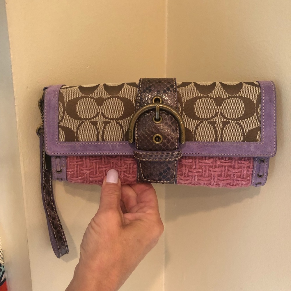 Coach wristlet